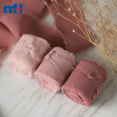 38mm Fringe Chiffon Ribbons