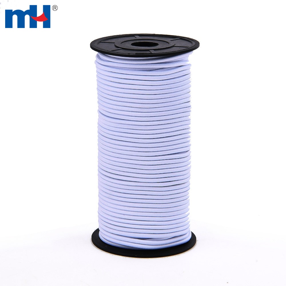 3mm Round Latex Bungee Elastic Cord String Rope for Sewing and DIY