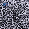 95% poliéster, 5% spandex Tejido elástico en 4 direcciones con estampado de leopardo