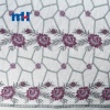 Metallic Embroidery Mesh Lace Fabric