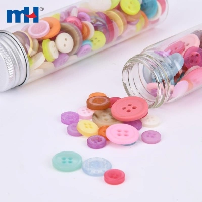 Boutons artisanaux colorés de mercerie