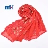 Foulard brodé de strass