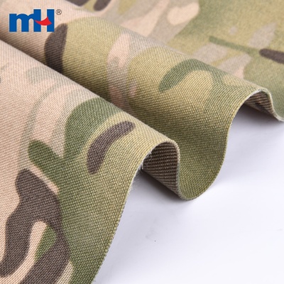 100% Nylon 6 Laminated Camo Cordura Fabric