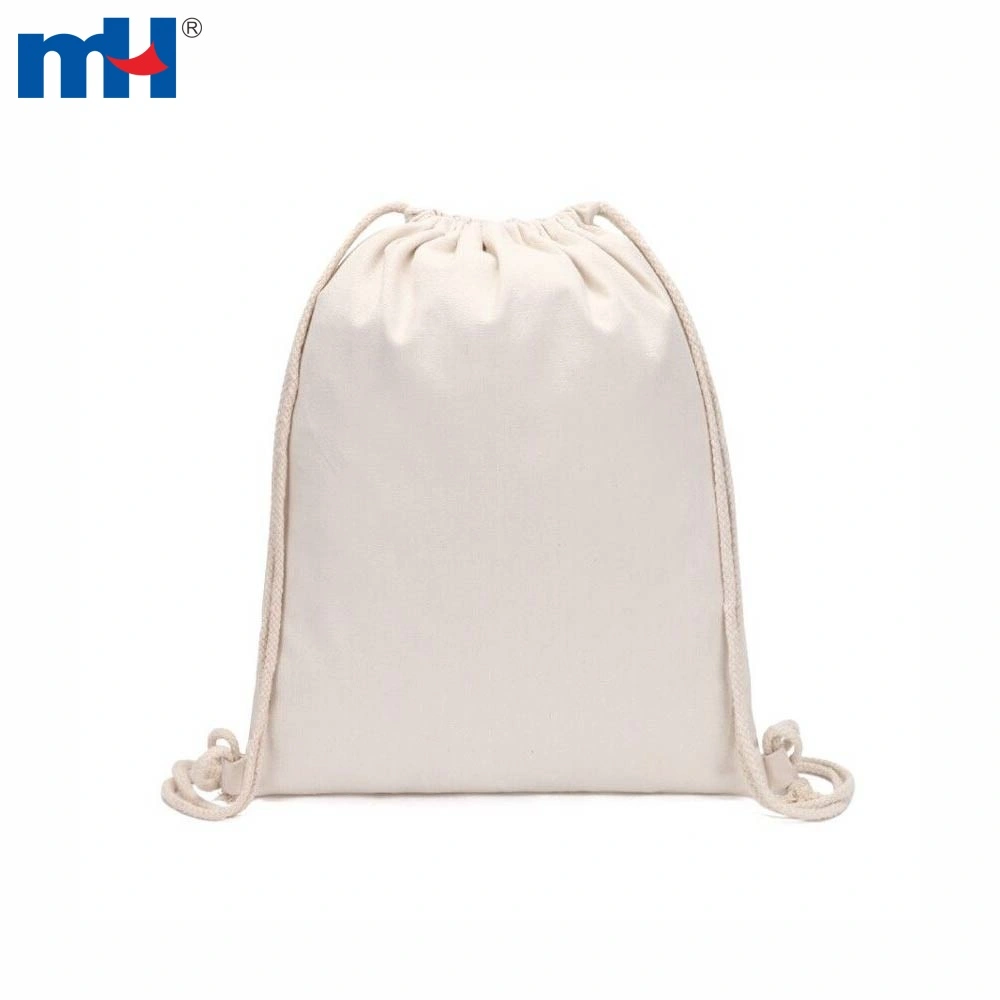 Sac à cordon en coton 34x42cm
