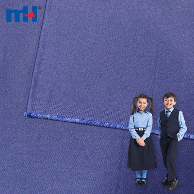 Navy Blue Twill Spandex for School Uniform