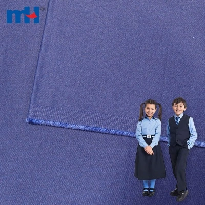 Navy Blue Twill Spandex for School Uniform