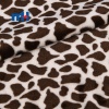 Double Sided Leopard Printed Flannel Fabric