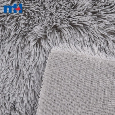 Tissu en peluche PV à poils longs