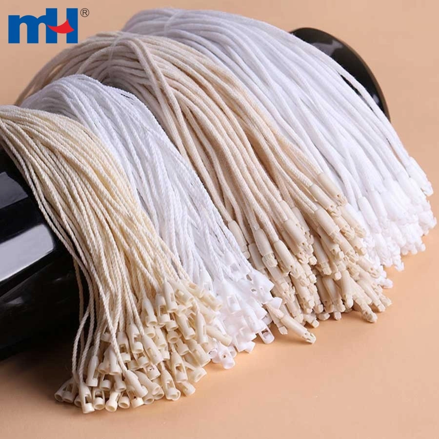 Cotton Wax Snap Lock Pin Tag Strings | Ningbo MH Wholesale