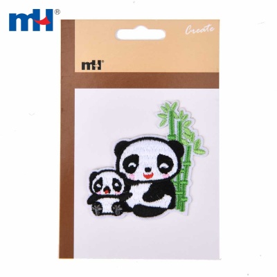 Iron on Embroidery Patches Applique - Panda