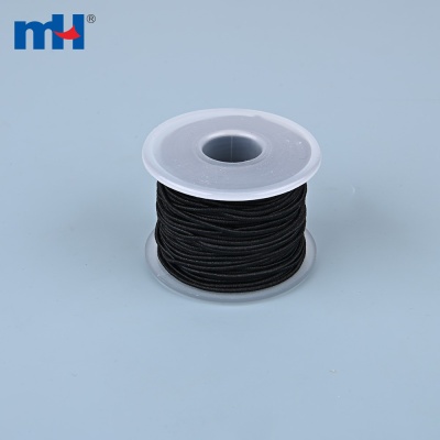 Cordon élastique rond de 1 mm, 30 m