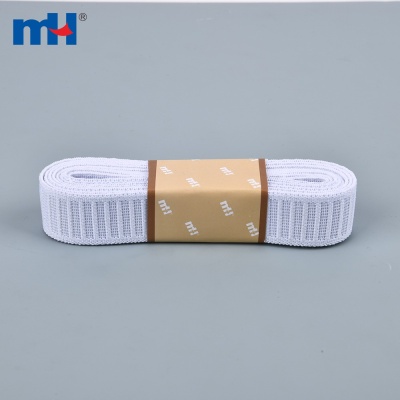 Bandes élastiques douces jacquard rayées 25 mm 2 m