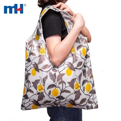 Sac à provisions pliable imprimé