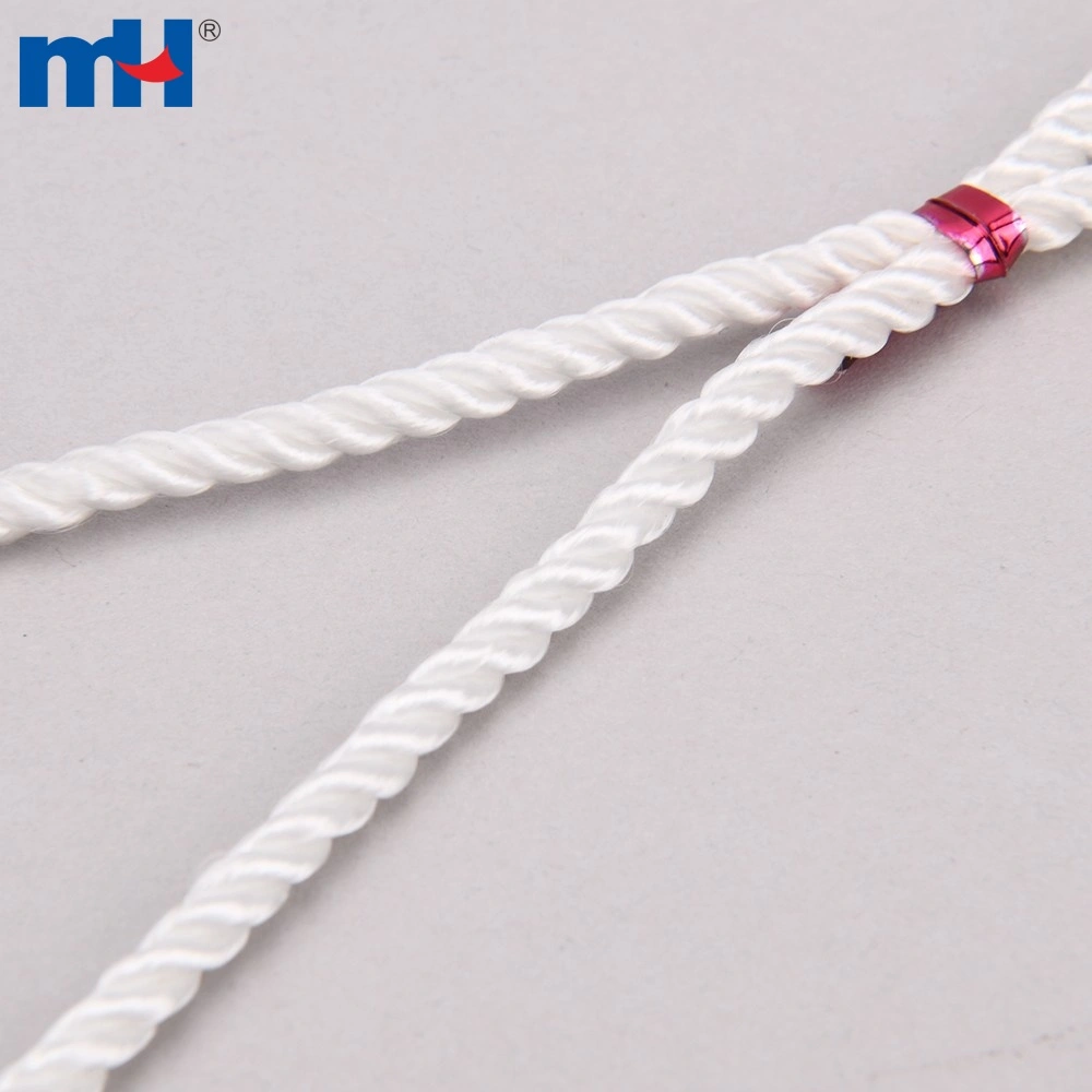 Corde Tressée Fantasy 3 Mm X 20 M Corderie Italiane - Couleur Rose Fluo, Polypropylène Résistant Aux UV