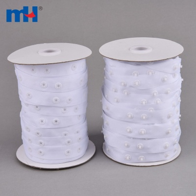 18x36mm Plastic Snap Button Tape