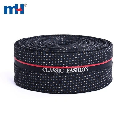 Bande de ceinture entoilée tissée de 55 mm
