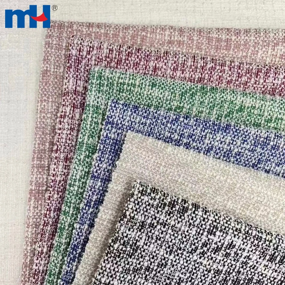 Woven tweed fabric cheap