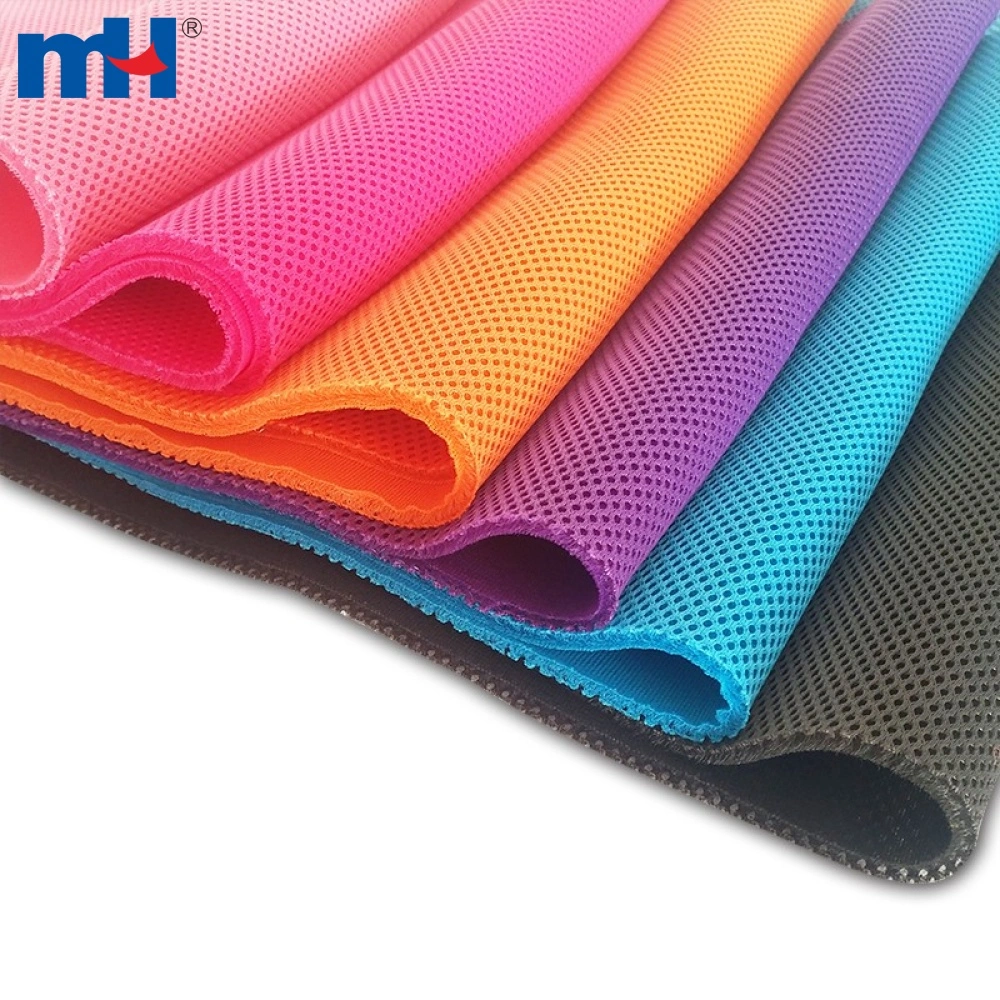 100% Polyester 3D Air Spacer Mesh Fabric for Bag Shoes Mattress