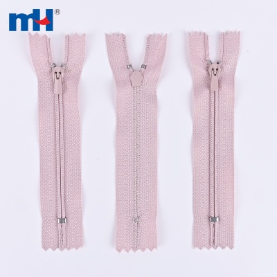 #3 Concealed Nylon Zipper