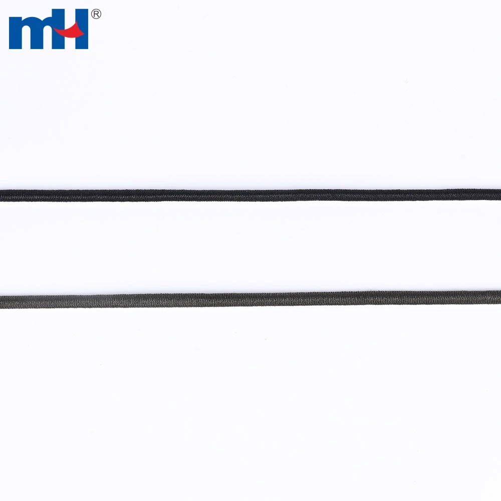 MH Manufacturer 3mm Rubber Elastic Rope for Sewing Uniform