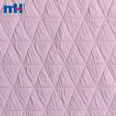 30ST Polyester Spandex Pink Tweed Fabric
