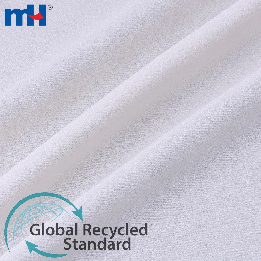 Tejido de musgo crepe reciclado