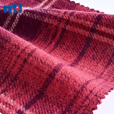 Plaid Flame Retardant Fabric