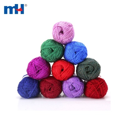 Acrylic Metallic Blend Knitting Yarn