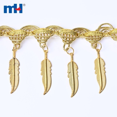 5.5cm Beaded Fringe Trim