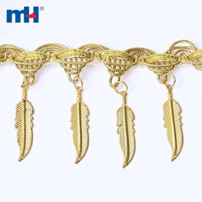 5.5cm Beaded Fringe Trim
