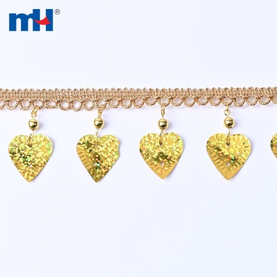 5cm Beaded Fringe Trim