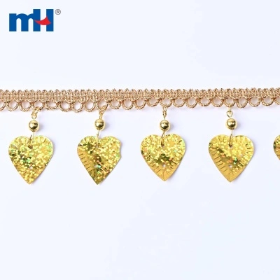 5cm Beaded Fringe Trim