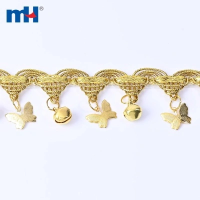 3mm Beaded Fringe Trim