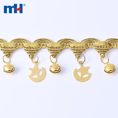 3.8cm Beaded Fringe Trim
