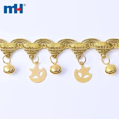 3.8cm Beaded Fringe Trim