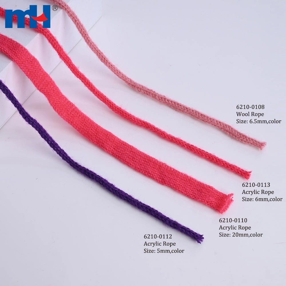 Derotive Rope MH Manufacturer Direct Decorative Acrylic/Wool Rope