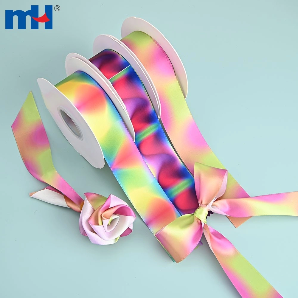 38mm Custom Printed Polyester Ribbon | MH Ribbon Supplier