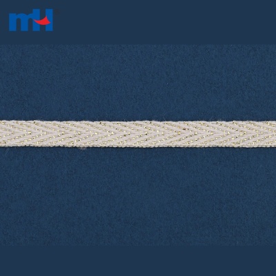 6mm Metallic Cotton Tape