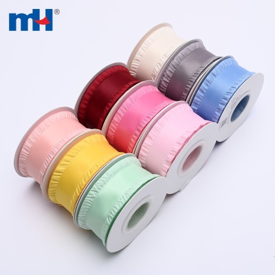 Ruffled Satin Ribbon