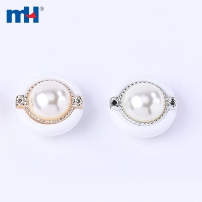 Kancing Rhinestone Plastik