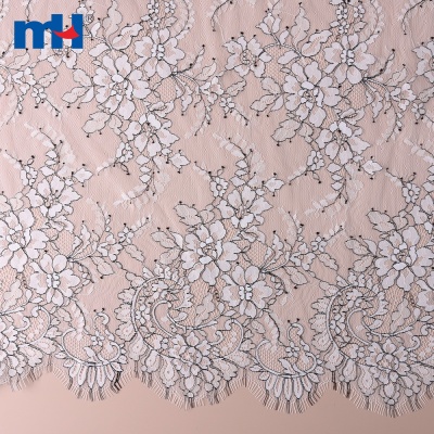 100% Nylon Tricot Lace Fabric
