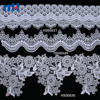 HS00651-HS00649-HS00650 Chemical Lace Trimming