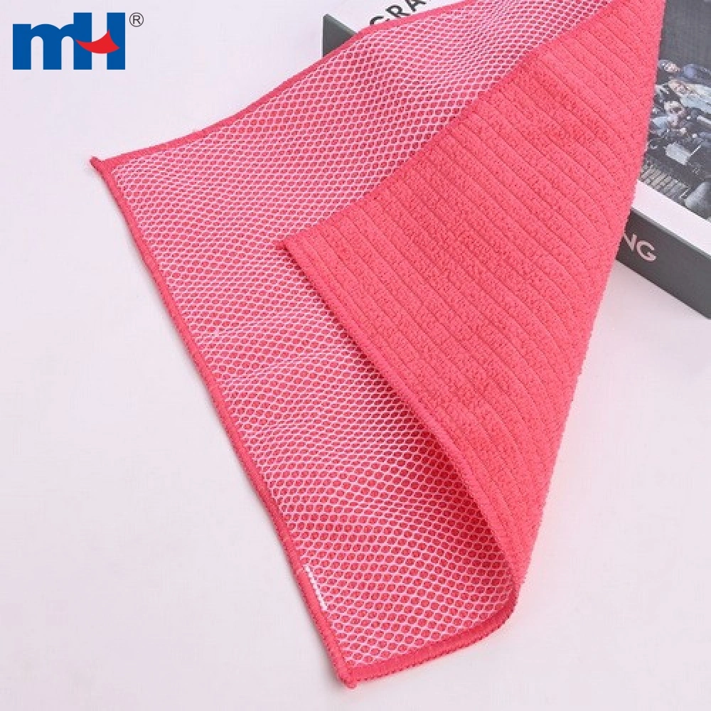 Chiffon à récurer en microfibre double face