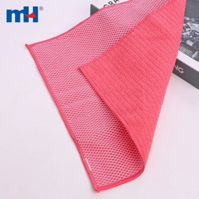 30x30cm Dual-Sided Microfiber Scouring Cloth