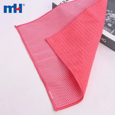 30x30cm Dual-Sided Microfiber Scouring Cloth