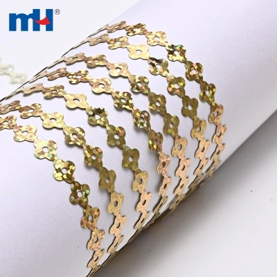 Flake and Sequin in Row