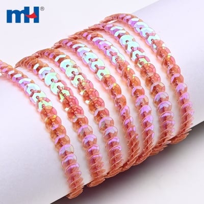 Flake and Sequin Long Chain