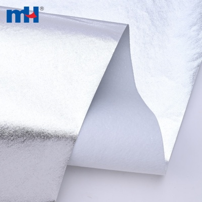 Glossy Diamond-pattern Silver Laminated Spunlace Non-Woven Fabric