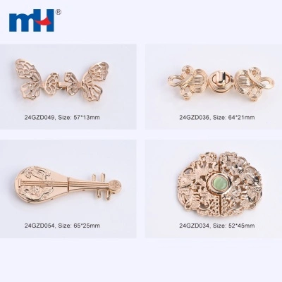 Ornament Clasp Button