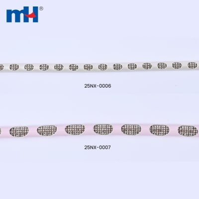 PU Leather with Rhinestones Decorative Rope